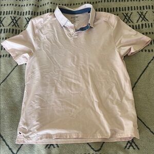 Rhone Men's Pink Polo Shirt